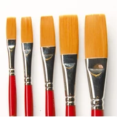 Munkácsy 7000P Lapos hosszúszőrű ecsetek