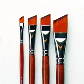 Munkácsy M1001A Szintetikus lapos vágott végű ecsetek