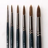 Munkácsy M1128R Kerek marhafül szőr ecsetek