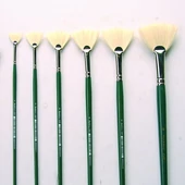 Speciális ecsetek(legyező,kalligráf,betűíró,kaucsuk)