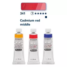 Schmincke Mussini olajfesték 7.árkategória 35ml Cadmium red middle 341