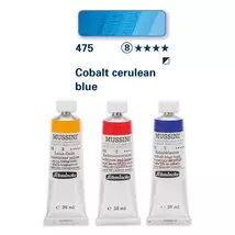 Schmincke Mussini olajfesték 8.árkategória 35ml Cobalt cerulean blue 475