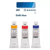 Schmincke Mussini olajfesték 3.árkategória 35ml Delft blue 493
