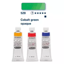 Schmincke Mussini olajfesték 7.árkategória 35ml Cobalt green opaque 528