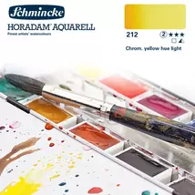 Schmincke Horadam akvarellfesték 2.árkategória 4ml szilke Chrome yellow light 212