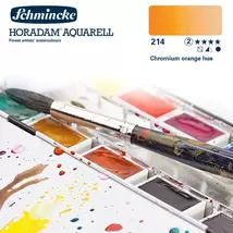 Schmincke Horadam akvarellfesték 2.árkategória 4ml szilke Chrome orange 214