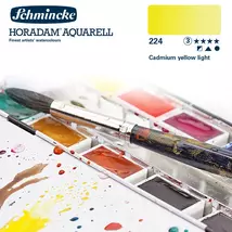 Schmincke Horadam akvarellfesték 3.árkategória 4ml szilke Cadmium yellow light 224