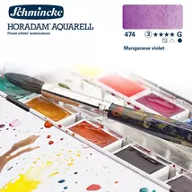 Schmincke Horadam akvarellfesték 3.árkategória 4ml szilke Manganese violet 474