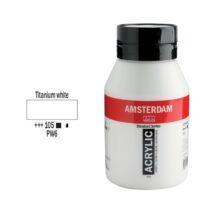 Talens Amsterdam akrilfesték 1000ml titanium white 105