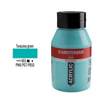 Talens Amsterdam akrilfesték 1000ml turquoise green 661