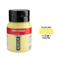 Talens Amsterdam akrilfesték 500ml nickel titanium yellow 274