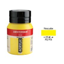 Talens Amsterdam akrilfesték 500ml primary yellow 275
