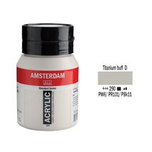 Talens Amsterdam akrilfesték 500ml titanium buff deep 290