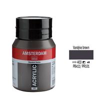 Talens Amsterdam akrilfesték 500ml vandyke brown 403