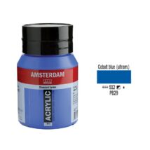 Talens Amsterdam akrilfesték 500ml cobalt blue (ultramarine) 512