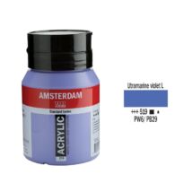 Talens Amsterdam akrilfesték 500ml ultramarine violet light 519