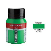 Talens Amsterdam akrilfesték 500ml permanent green light 618