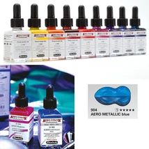 Schmincke Aero Metallic Professional airbrush festék 28ml Aero metallic Blue 904