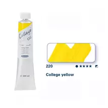 Schmincke College olajfesték, 200 ml – College yellow 220