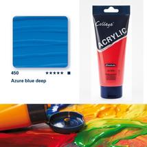Schmincke College akrilfesték 200ml Azure blue deep 450