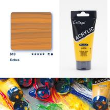 Schmincke College akrilfesték 75ml Ochre 610