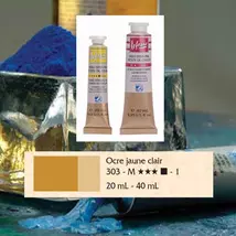 Lefranc&Bourgeois Artist Oil extra finom olajfesték 1.árkategória 20ml Yellow ochre light 303