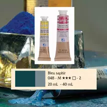 Lefranc&Bourgeois Artist Oil extra finom olajfesték 2.árkategória 20ml Sapphire blue  048
