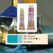 Lefranc&Bourgeois Artist Oil extra finom olajfesték 2.árkategória 20ml Turquoise blue  050