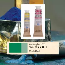 Lefranc&Bourgeois Artist Oil extra finom olajfesték 2.árkategória 20ml Chrome green medium 506