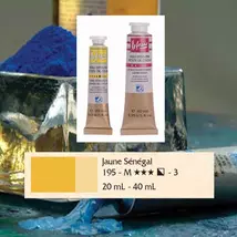 Lefranc&Bourgeois Artist Oil extra finom olajfesték 3.árkategória 20ml Senegal yellow  195