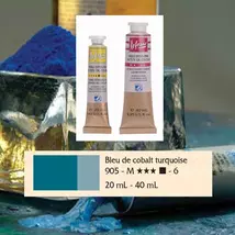 Lefranc&Bourgeois Artist Oil extra finom olajfesték 6.árkategória 20ml Cobalt blue turquoise 905