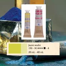 Lefranc&Bourgeois Artist Oil extra finom olajfesték 4.árkategória 40ml Sulphur yellow 196