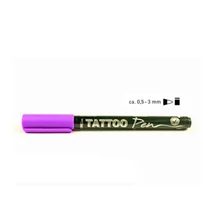 Tetováló filc, HobbyLine, Tattoo pen, 0,5-3 mm - lila