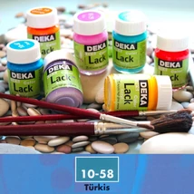 Deka Lack akrilfesték 25ml türkiz 10-58