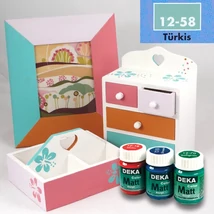 Deka Matt akrilfesték 25ml türkiz 12-58