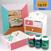 Deka Matt akrilfesték 25ml okker 12-77