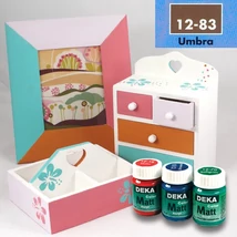 Deka Matt akrilfesték 25ml umbra barna 12-83