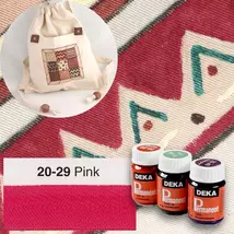 Deka Perm textilfesték világos anyagra 25ml pink 20-29