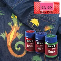 Deka PermDeck textilfesték sötét anyagra 25ml pink 23-29