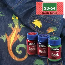 Deka PermDeck textilfesték sötét anyagra 25ml zöld 23-64