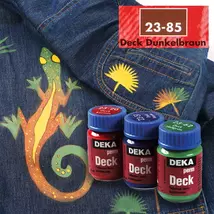 Deka PermDeck textilfesték sötét anyagra 25ml sötétbarna 23-85