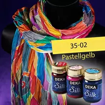 Deka Silk selyemfesték 50ml pasztellsárga 35-02