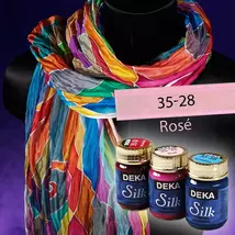 Deka Silk selyemfesték 50ml rózsaszín 35-28