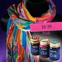 Deka Silk selyemfesték 50ml pink 35-29