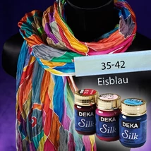 Deka Silk selyemfesték 50ml jégkék 35-42