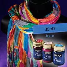 Deka Silk selyemfesték 50ml azúr 35-47