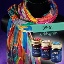 Deka Silk selyemfesték 50ml türkizzöld 35-61