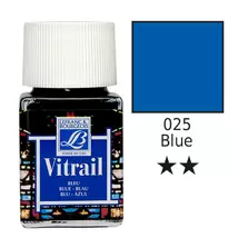 Vitrail gyantaalapú üvegfesték, 50 ml – kék