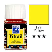Vitrail gyantaalapú üvegfesték, 50 ml – sárga