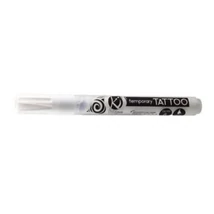 Tetováló filc, ideiglenes Tattoo, 0,8-3 mm - fehér